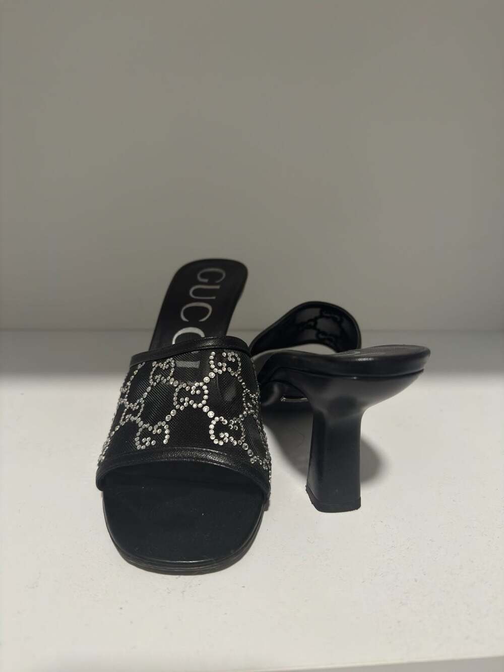 Gucci Embellished GG Kitten-Heel - 37 EU (7 US)